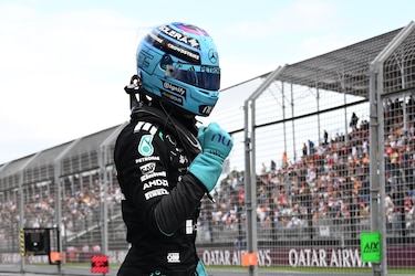 Russell impone su ley con la primera ‘pole’ de la temporada de F1