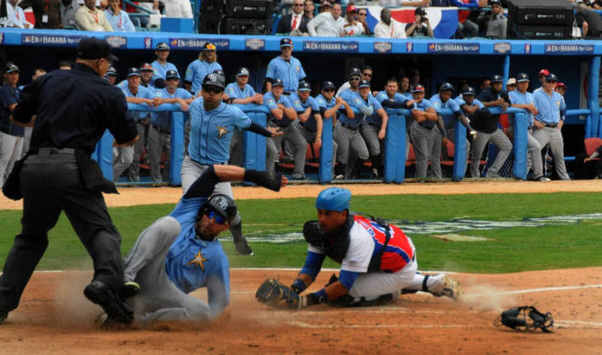 Rays vencen a Cuba en histórico partido en La Habana