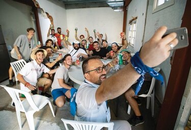 La tarea de brindar posada a 60 peregrinos de la JMJ 2019