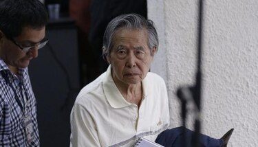 Expresidente Fujimori regresa a prisión a cumplir el resto de su condena