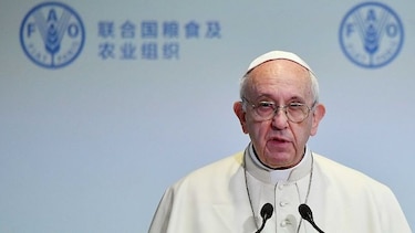 Papa: ‘Está claro que las guerras y el cambio climático ocasionan el hambre’