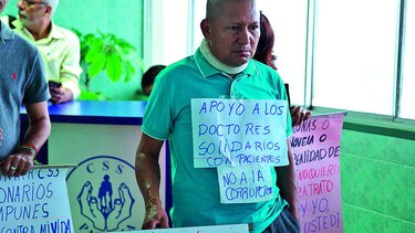 Enfermos de cáncer, sin medicamentos