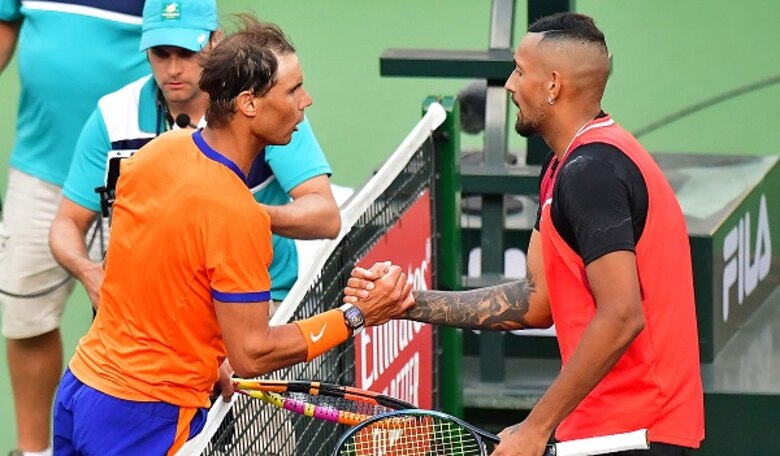 Nadal salva duelo eléctrico ante Kyrgios en Indian Wells; Badosa asalta semifinales