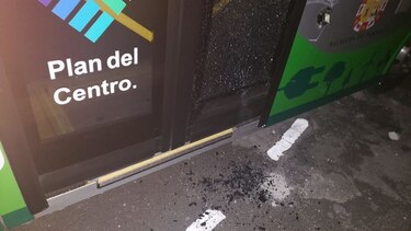 Acto de vandalismo obliga a suspender servicio de bus eléctrico en el Casco Antiguo