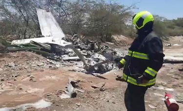 Reportan siete muertos al caer avioneta con turistas cerca de Líneas de Nasca en Perú