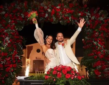 Sheldry Saéz se casó por lo civil este fin de semana