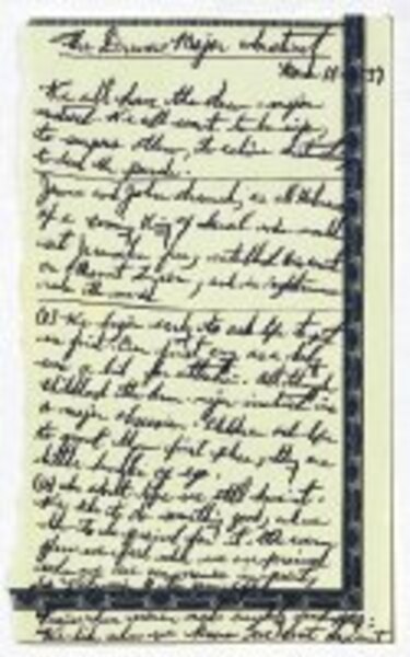 Las palabras del pastor