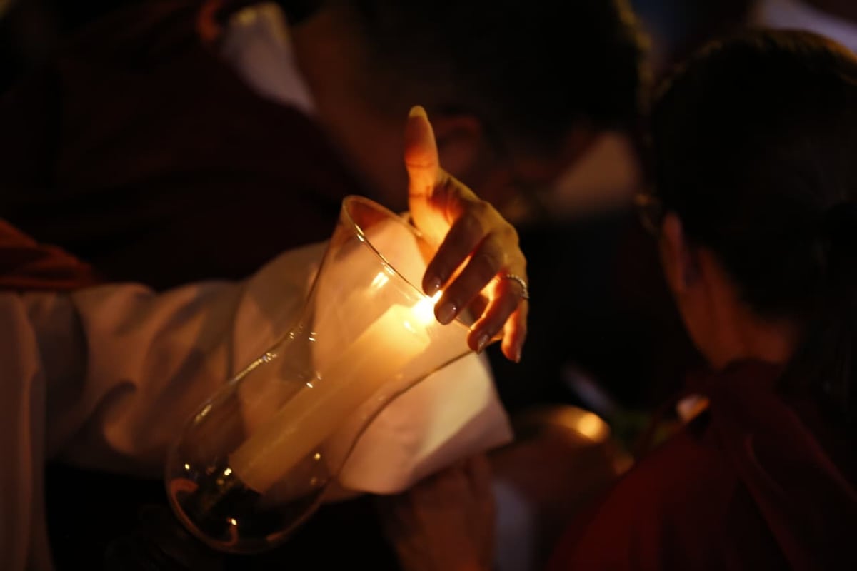Casco Antiguo vive la solemnidad del Viernes Santo con el Cristo Yacente
