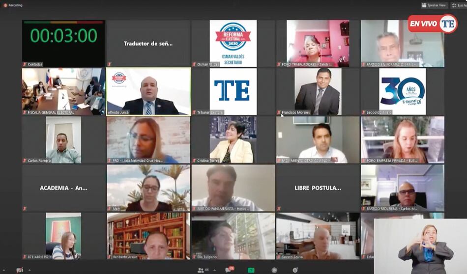 Paridad se reflejará en la primera convención