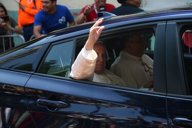 Francisco, el segundo papa que visitó Panamá