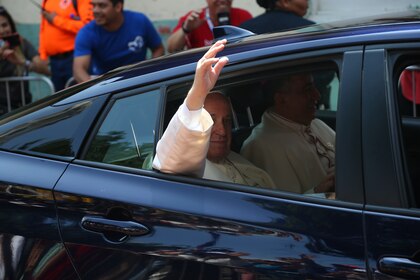 Francisco, el segundo papa que visitó Panamá