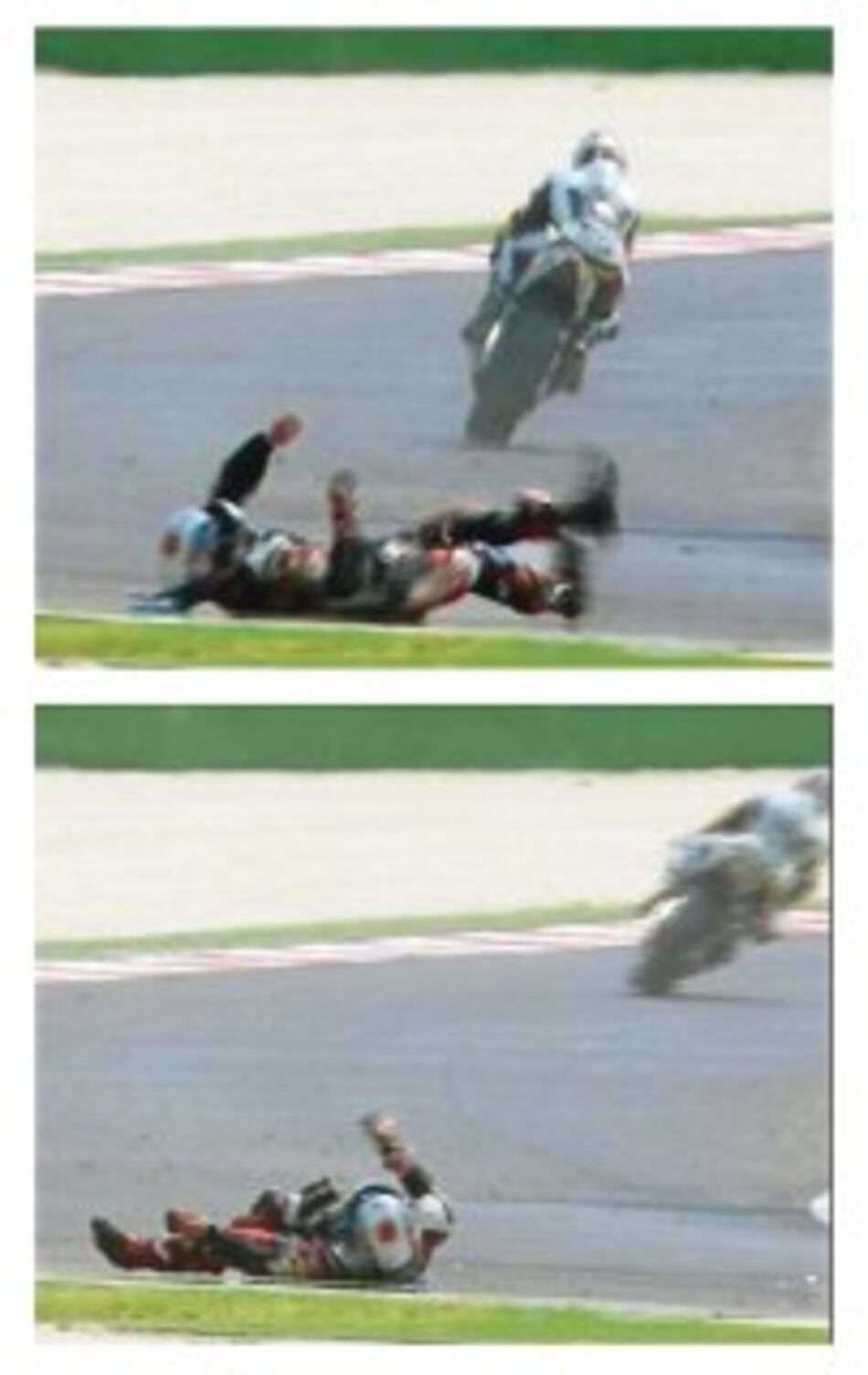 Piloto muere en carrera de motos