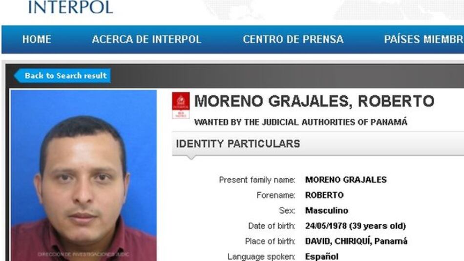 Interpol captura a panameño vinculado al homicidio de la docente Diosila Martínez
