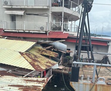 Investigan choque de una barcaza en Isla Colón, Bocas del Toro