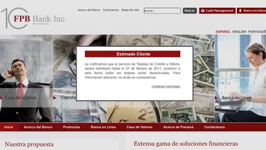 Superintendencia de Bancos de Panamá ordena la toma de control del FPB Bank