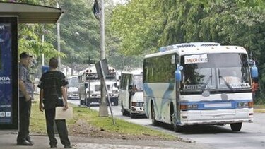 Sube pasaje de autobuses y taxis