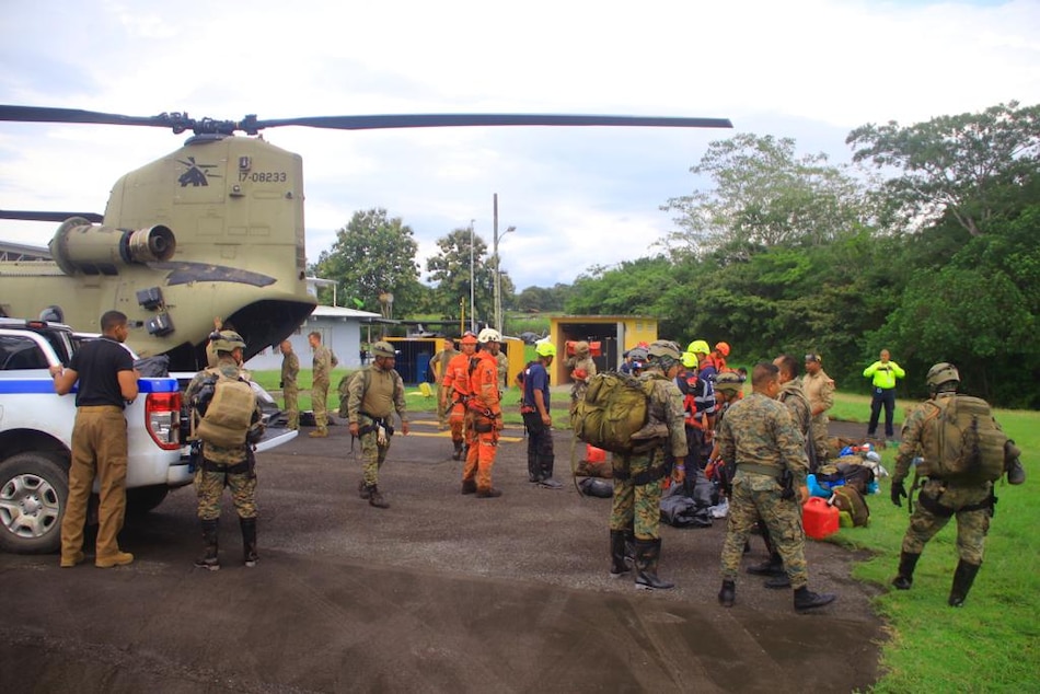 Equipos de búsqueda hallan ‘caja negra’ del helicóptero accidentado en la cordillera de Coclesito