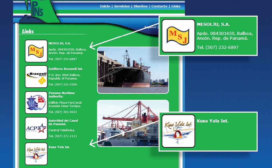 Enlaces de ‘amistad’ en permisos de ocupación