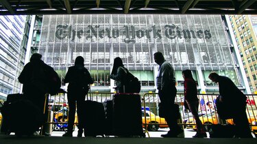 Vandalizan la casa de un ejecutivo de ‘The New York Times’ por su cobertura de Gaza