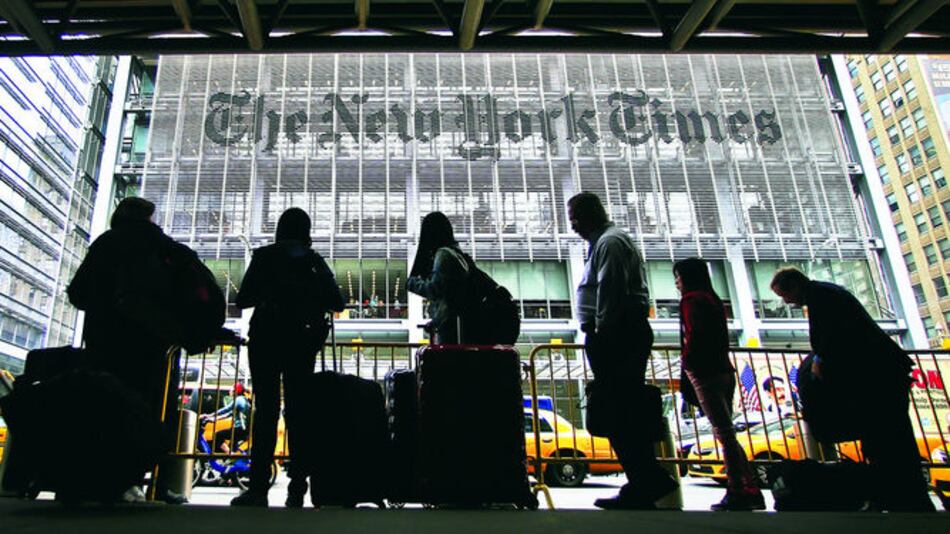 Vandalizan la casa de un ejecutivo de ‘The New York Times’ por su cobertura de Gaza