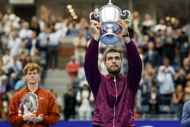 Alcaraz vence en la final a Sinner y logra su segundo US Open y su sexto Grand Slam