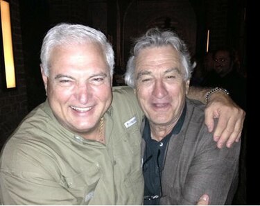 Robert De Niro y Usher prueban vestuario para filme sobre Roberto Durán