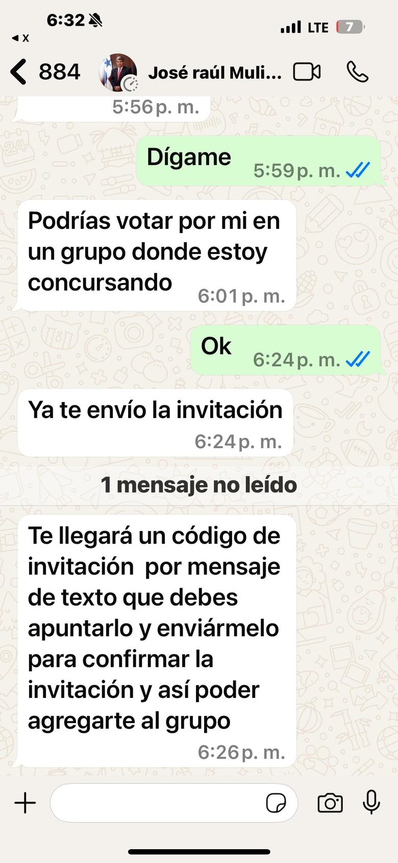 WhatsApp del presidente José Raúl Mulino comprometido: solicitan transferencias a su nombre