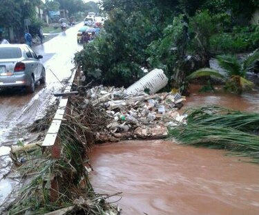 Lluvias causan afectaciones en 45 casas de La Chorrera
