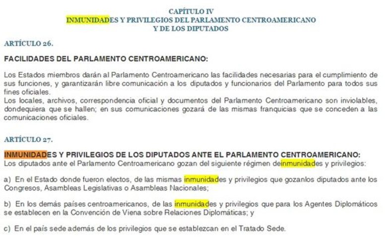 Martinelli pregunta al Parlacen cuáles son sus inmunidades y privilegios