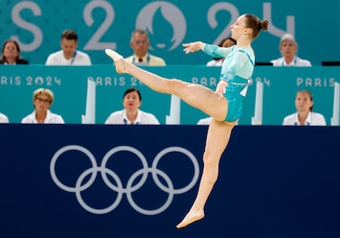 El TAS le quita la medalla de bronce en suelo a Jordan Chiles y se la entrega a la rumana Barbosu
