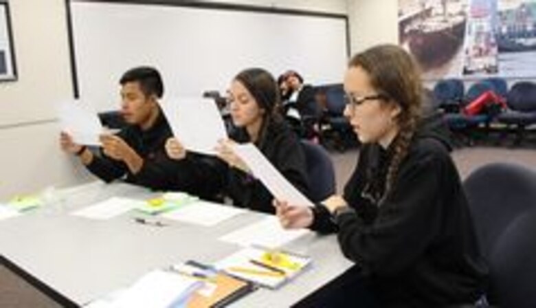 La academia de los finalistas del Concurso Nacional de Oratoria