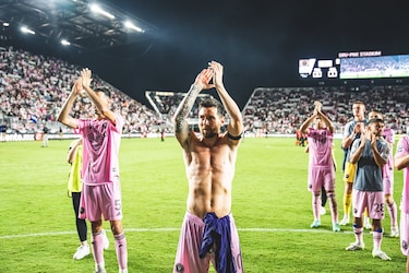 Inter Miami volvió a ganar con dos goles de Messi