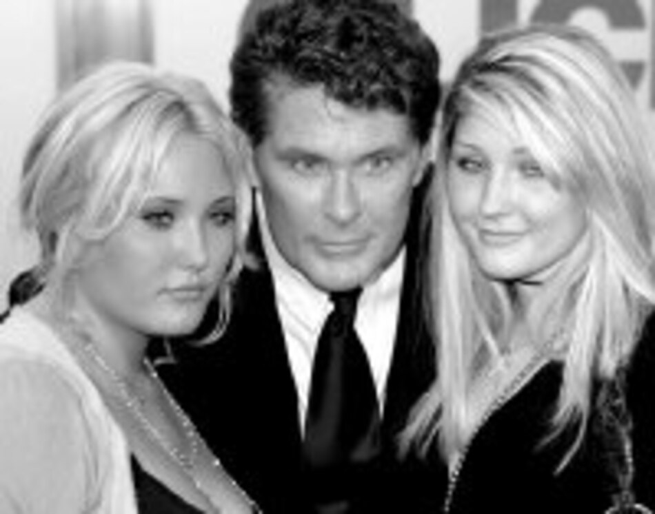 Pasan video de Hasselhoff ebrio