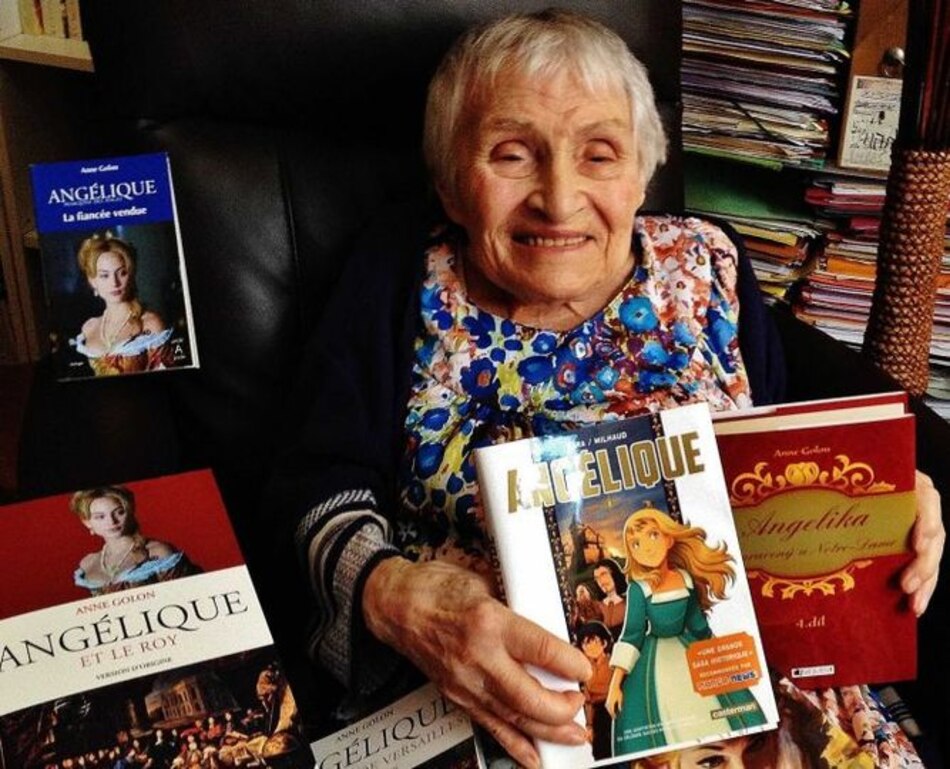 Muere la francesa Anne Golon, autora de la saga literaria 'Angélica'