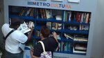 Inauguran la primera BiblioMetro en estación del Metro