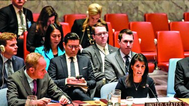 Estados Unidos presiona a la ONU para nuevas sanciones