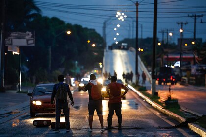 Riesgo nocturno en la Interamericana: autoridades piden no transitar