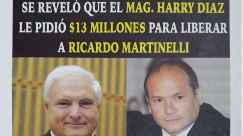 'Si algo me sucede es responsabilidad de Ricardo Martinelli', dice el magistrado Harry Díaz