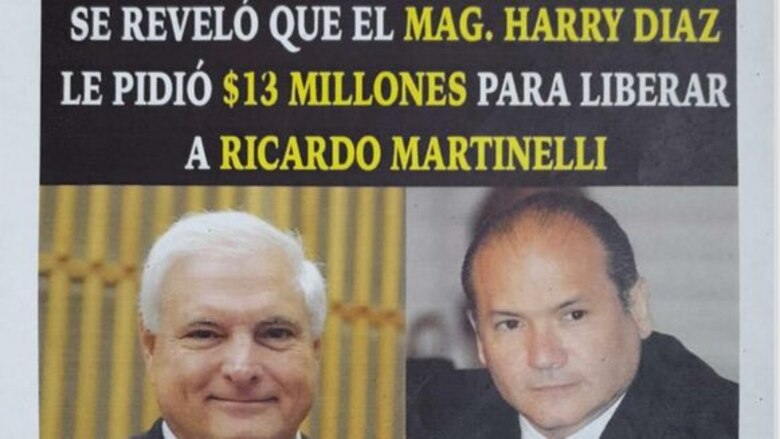 'Si algo me sucede es responsabilidad de Ricardo Martinelli', dice el magistrado Harry Díaz