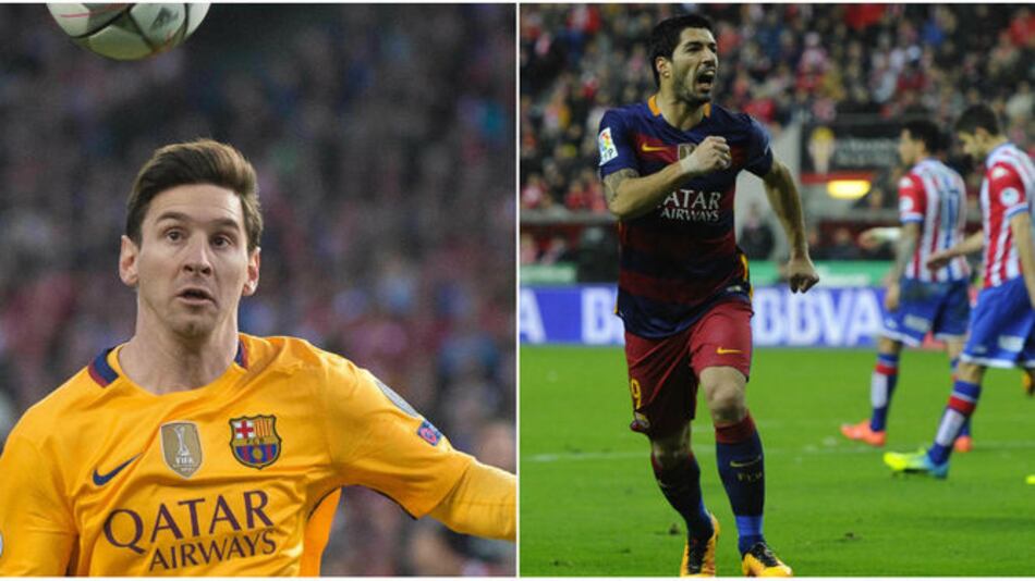 Messi y Suárez, entre los 10 candidatos a mejor jugador