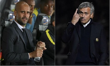 El United frena mal paso y habrá otro choque Mourinho-Guardiola