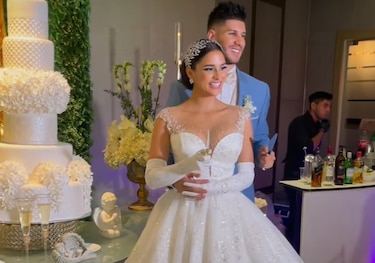 Como una princesa, la boda de la presentadora de televisión, Marilú De Icaza