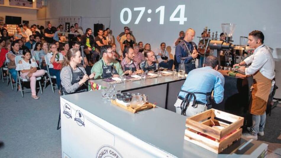 Competencia de barismo y filtrados con sabor a Panamá