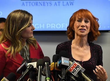 Kathy Griffin no se ‘rinde’ ante Donald Trump; teme el fin de su carrera
