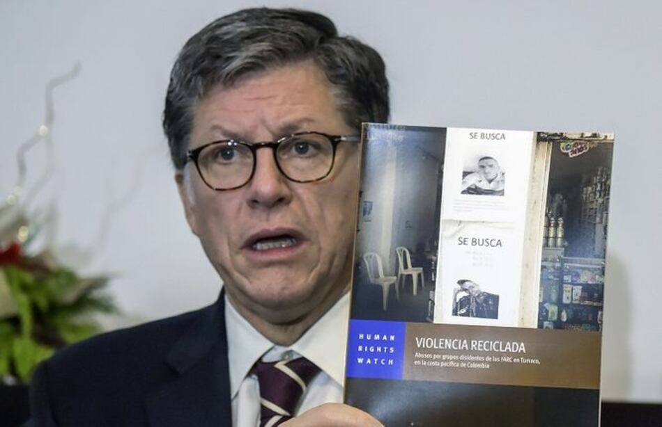 Reporte de HRW: Colombia sufre violencia de rebeldes disidentes