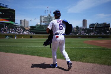 Segundo partido de Miguel Amaya como titular con los Cachorros de Chicago