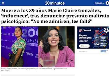 Marie Claire: Muerte de influencer panameña da la vuelta al mundo y ocupa titulares en medios internacionales