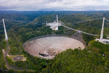 El telescopio de Arecibo, estrella del mundo de la astronomía, será desmantelado