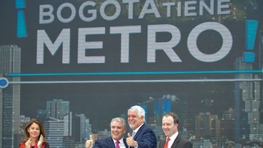 Consorcio chino edificará metro de Bogotá