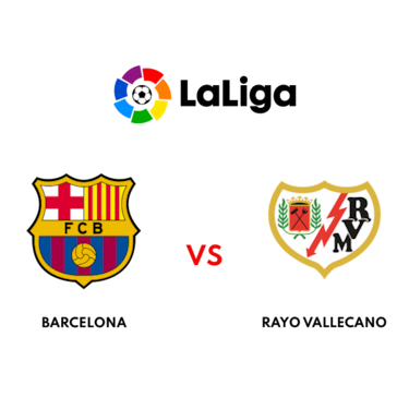 Esta noche Barcelona recibe a Rayo Vallecano de local